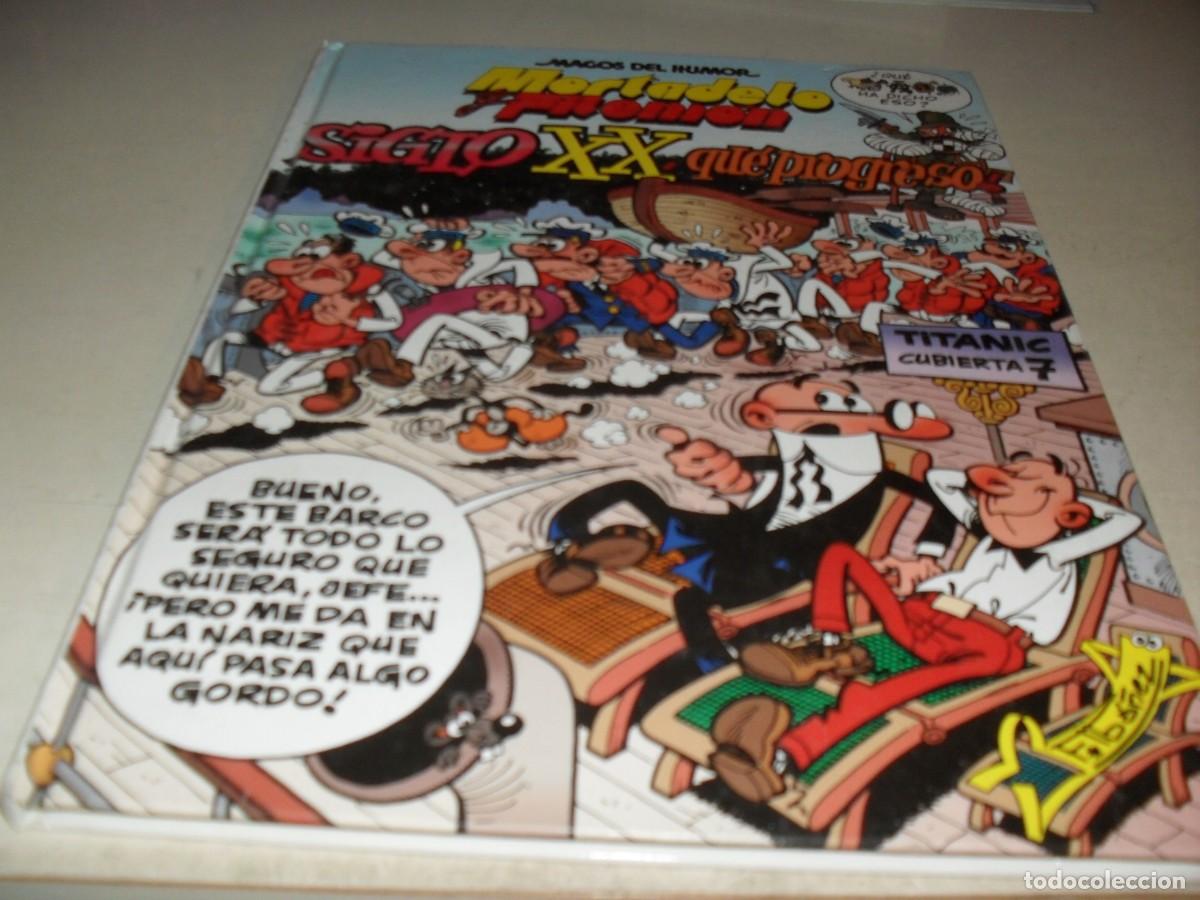 Tebeos: MORTADELO Y FILEMON SIGLO XX,QUE PROGRESO.CIRCULO DE LECTORES,2002 - Foto 1