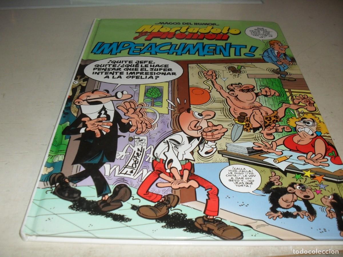 Tebeos: MORTADELO Y FILEMON IMPEACHMENT&iexcl;&iexcl;.CIRCULO DE LECTORES,2001 - Foto 1