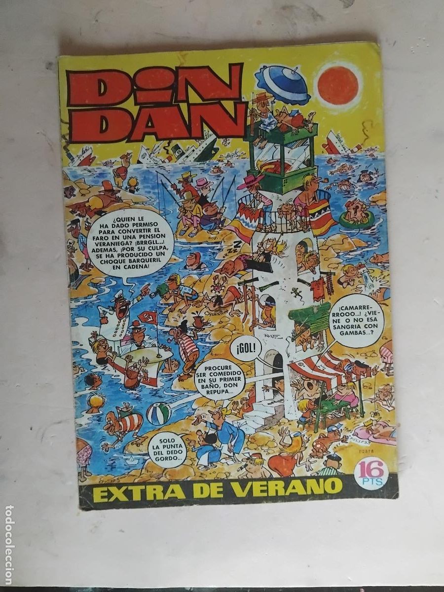 Tebeos: DIN DAN EXTRA DE VERANO 1971 - Foto 1