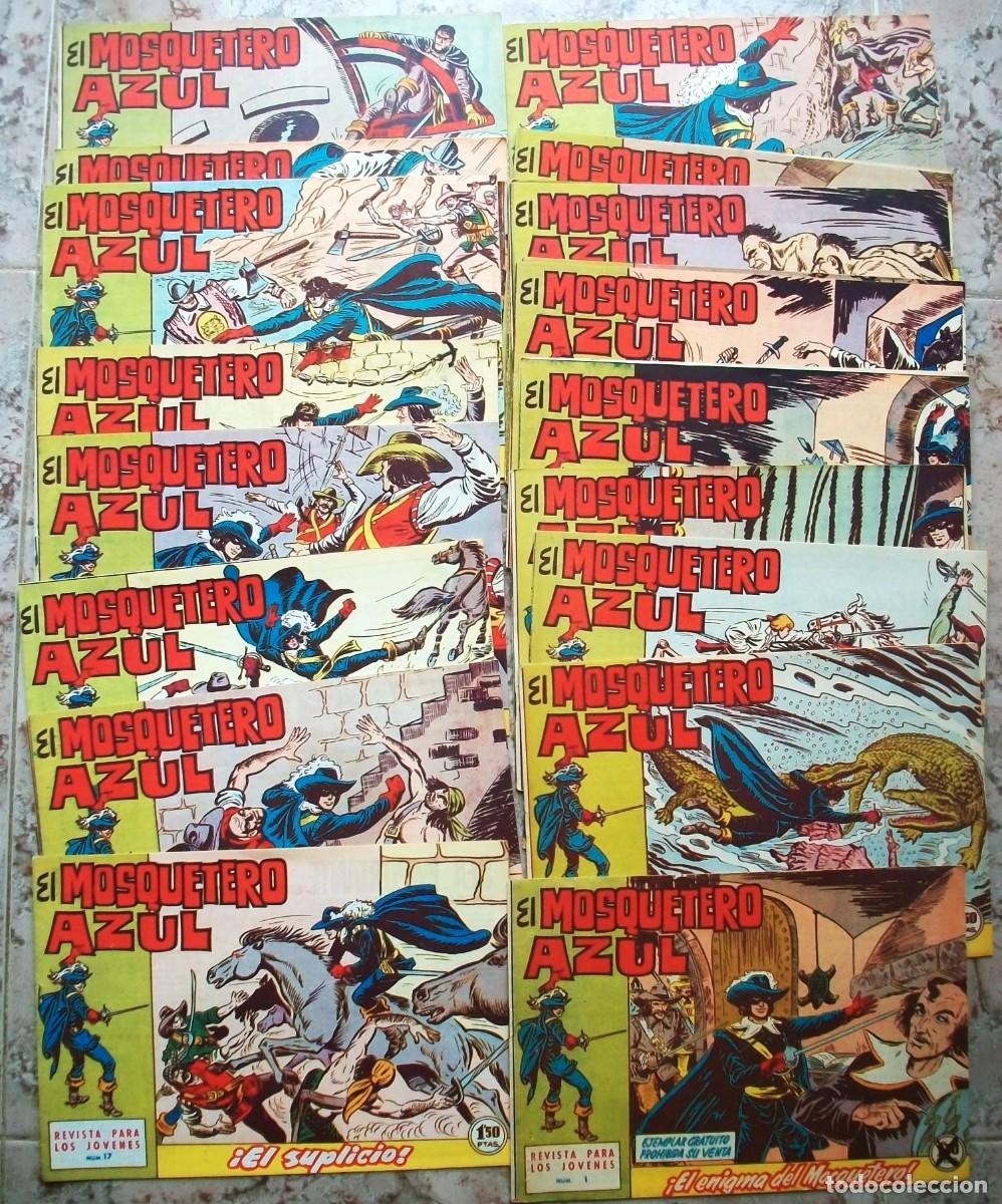 Tebeos: El Mosquetero Azul (Bruguera) 26 Ej. (Completa) - Foto 1