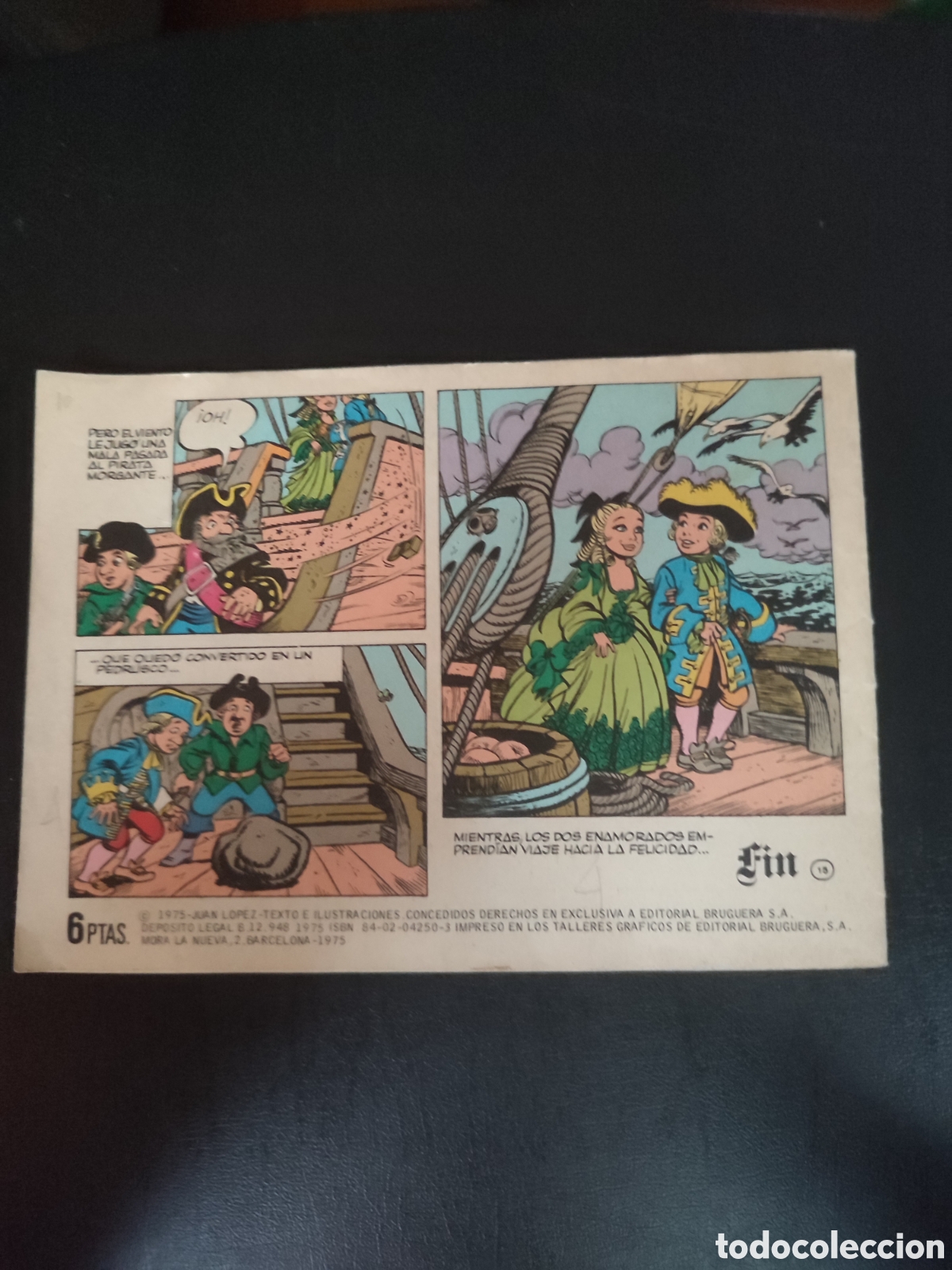 Tebeos: Colecci&oacute;n amapola,la perla del pirata - Foto 2