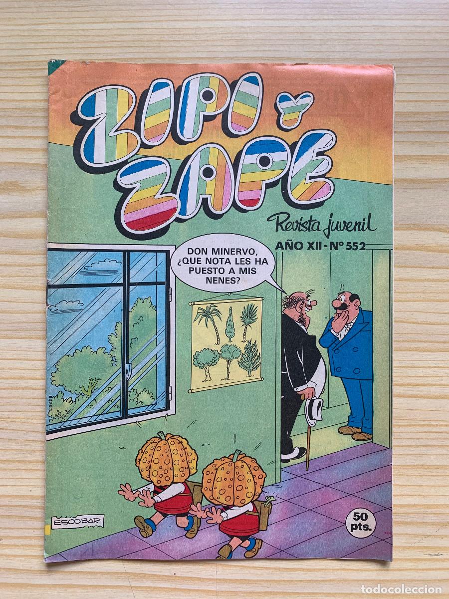 Tebeos: Zipi y Zape n&ordm; 552 - Pr&aacute;cticamente Nuevo - Foto 1
