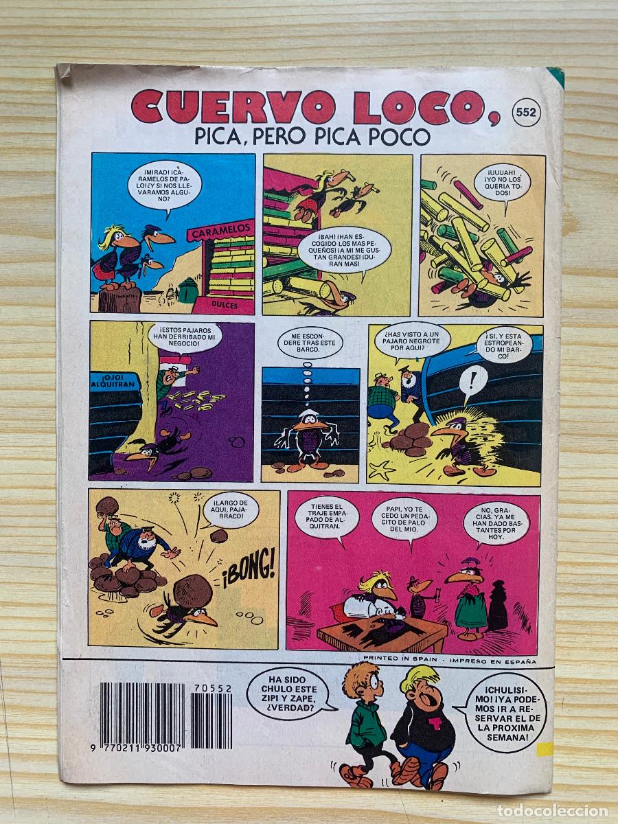Tebeos: Zipi y Zape n&ordm; 552 - Pr&aacute;cticamente Nuevo - Foto 5