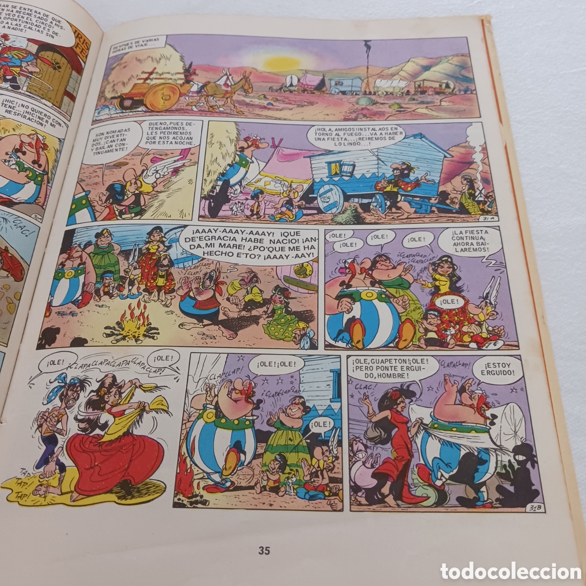 Tebeos: Asterix en Hispania de Pilote - Foto 9