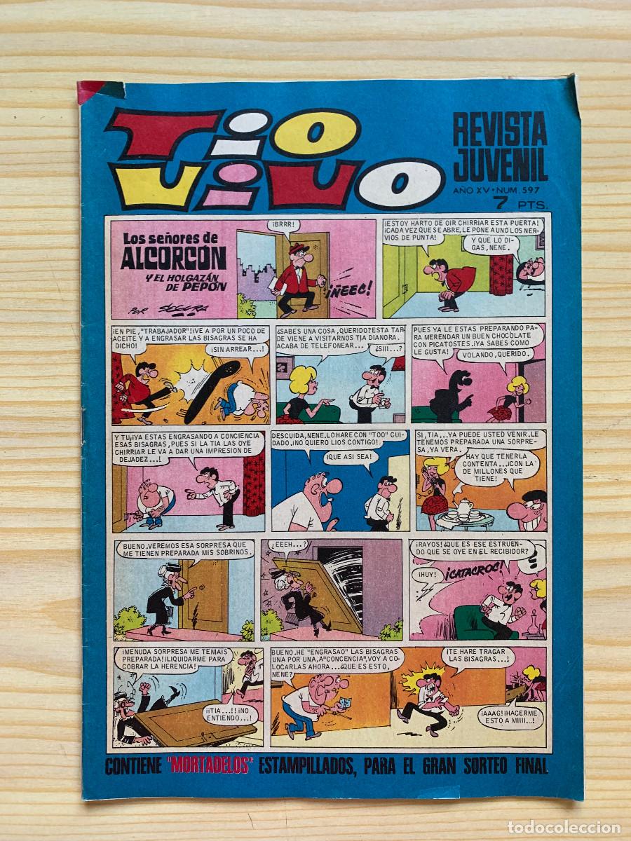 Tebeos: T&iacute;o Vivo n&ordm; 597 - Impecable! D2 - Foto 1
