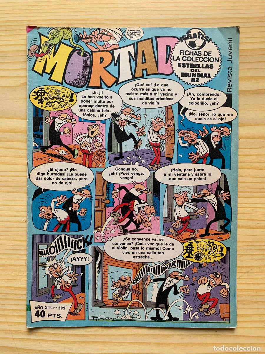 Tebeos: Mortadelo n&ordm; 592 - Excelente Estado - Foto 1