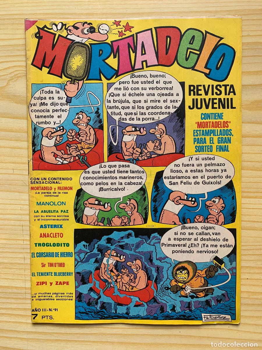 Tebeos: Mortadelo n&ordm; 91 - De Kiosko! - Foto 1
