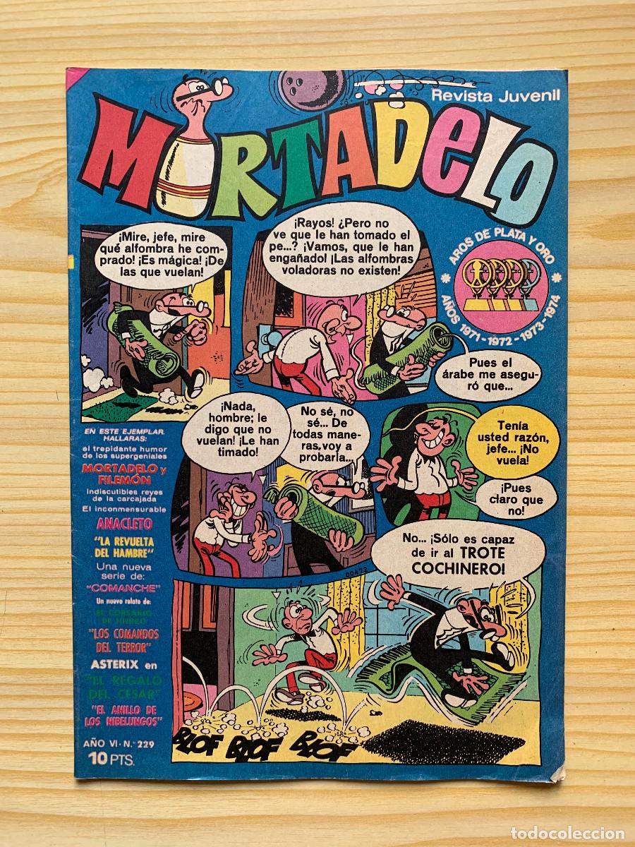 Tebeos: Mortadelo n&ordm; 229 - Excelente Estado - Foto 1