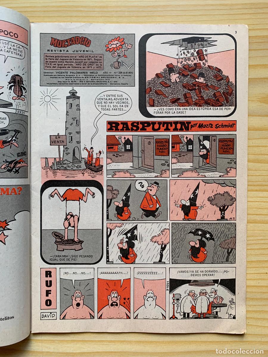 Tebeos: Mortadelo n&ordm; 229 - Excelente Estado - Foto 2