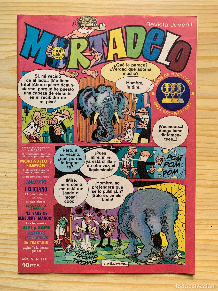 Tebeos: Mortadelo n&ordm; 187 - De Kiosko! D2 - Foto 1