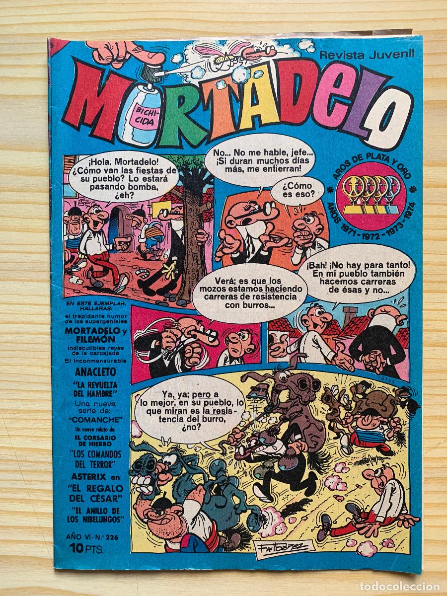 Tebeos: Mortadelo n&ordm; 226 - Excelente Estado D2 - Foto 1