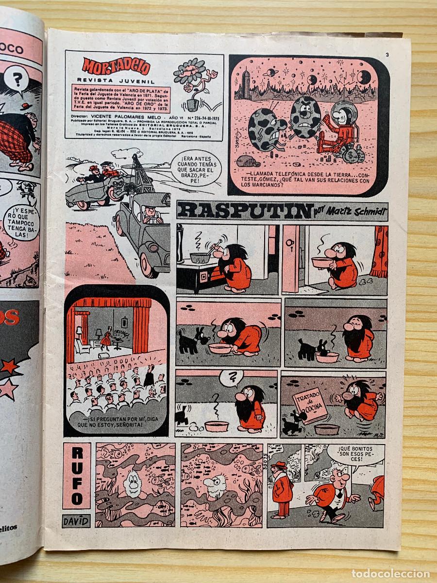 Tebeos: Mortadelo n&ordm; 226 - Excelente Estado D2 - Foto 2