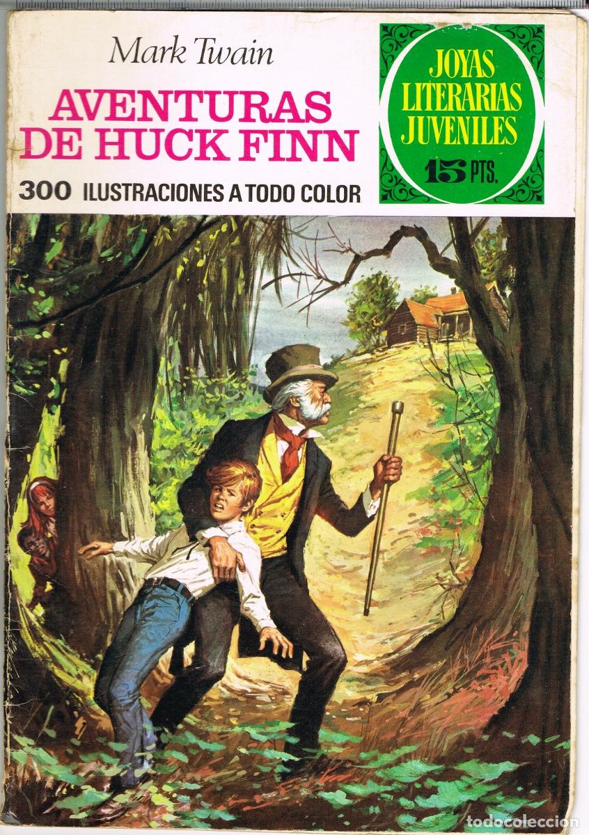 Tebeos: JOYAS LITERARIAS JUVENILES N&ordm; 40. AVENTURAS DE HUCK FINN