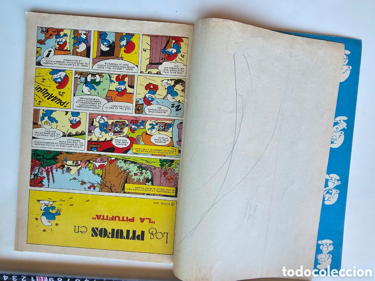 Tebeos: C&oacute;mic Los Pitufos 1970, La Pitufita, Ole - Foto 3