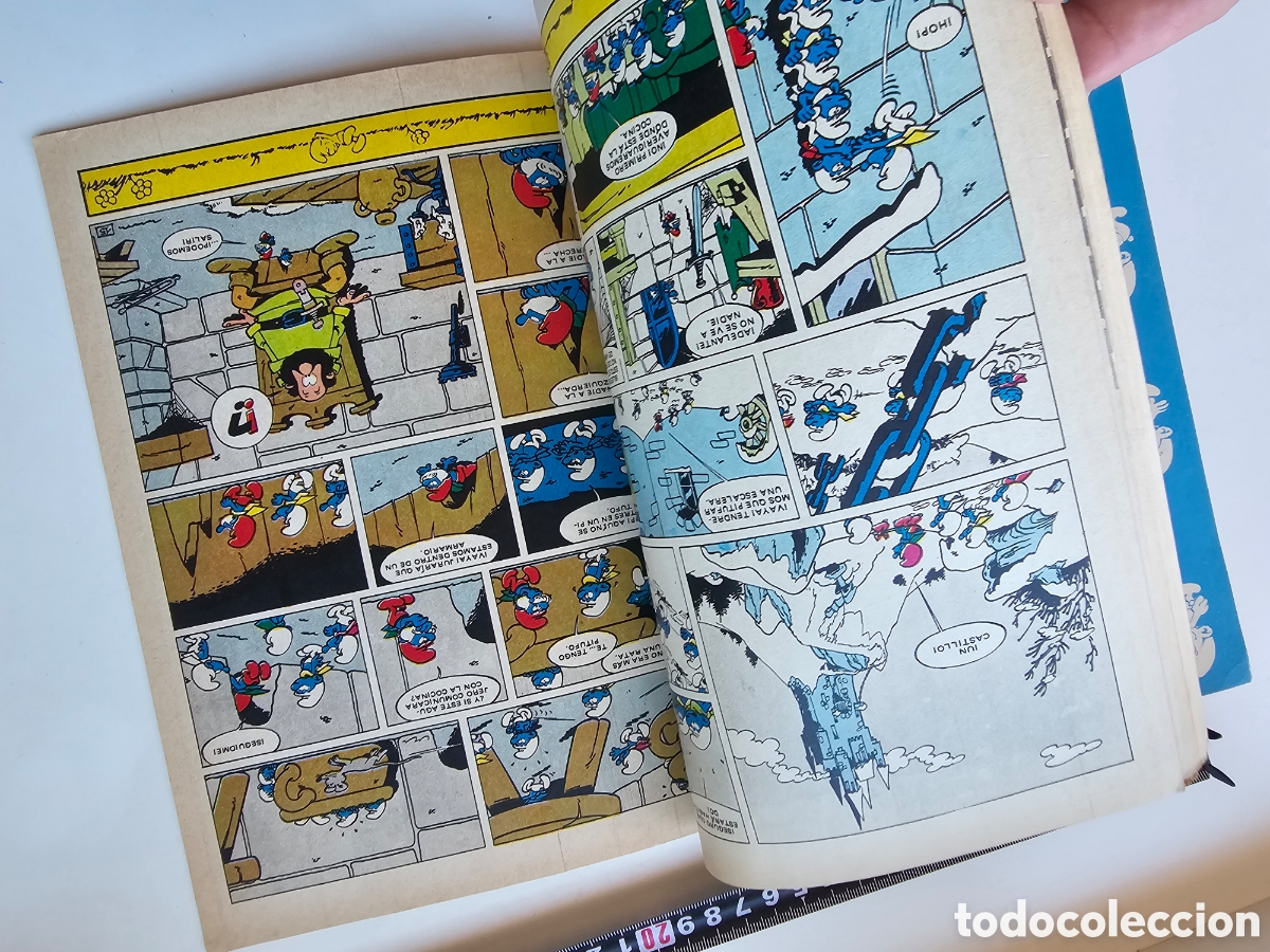 Tebeos: C&oacute;mic Los Pitufos 1970, La Pitufita, Ole - Foto 4