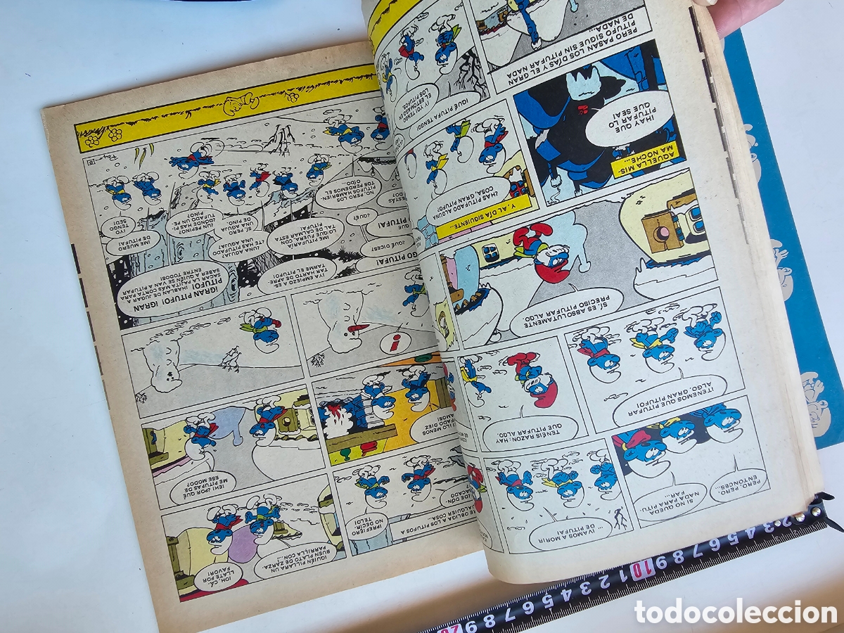 Tebeos: C&oacute;mic Los Pitufos 1970, La Pitufita, Ole - Foto 5