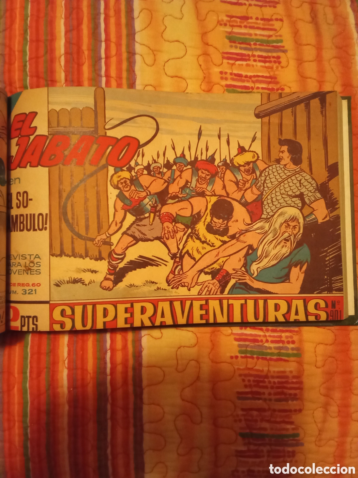 Tebeos: COLECCION ORIGINAL COMPLETA DE LA &Eacute;POCA&rdquo;&rdquo;EL JABATO - Foto 3