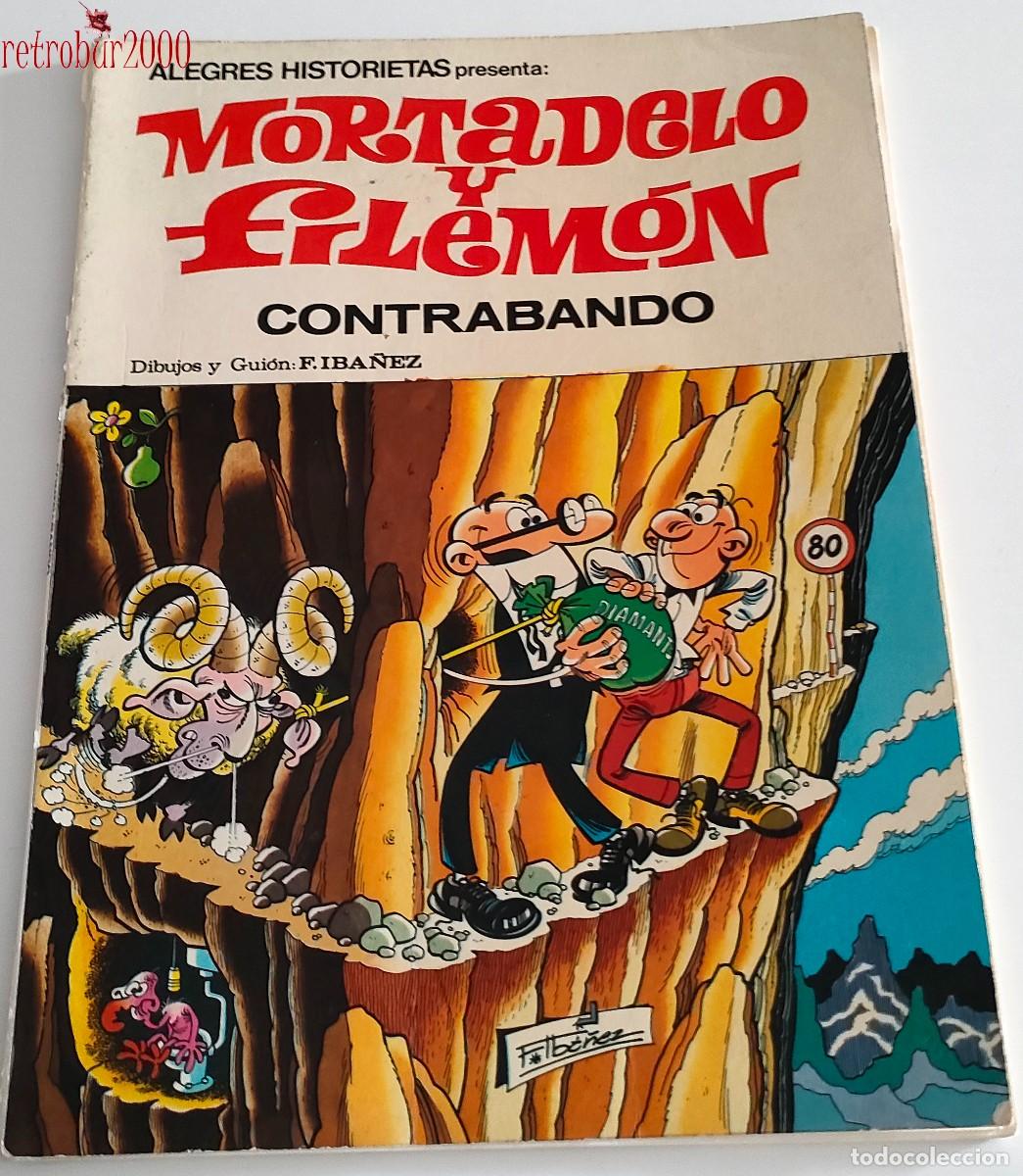 Tebeos: Mortadelo y Filem&oacute;n. Contrabando. Alegres Historietas. - Foto 1