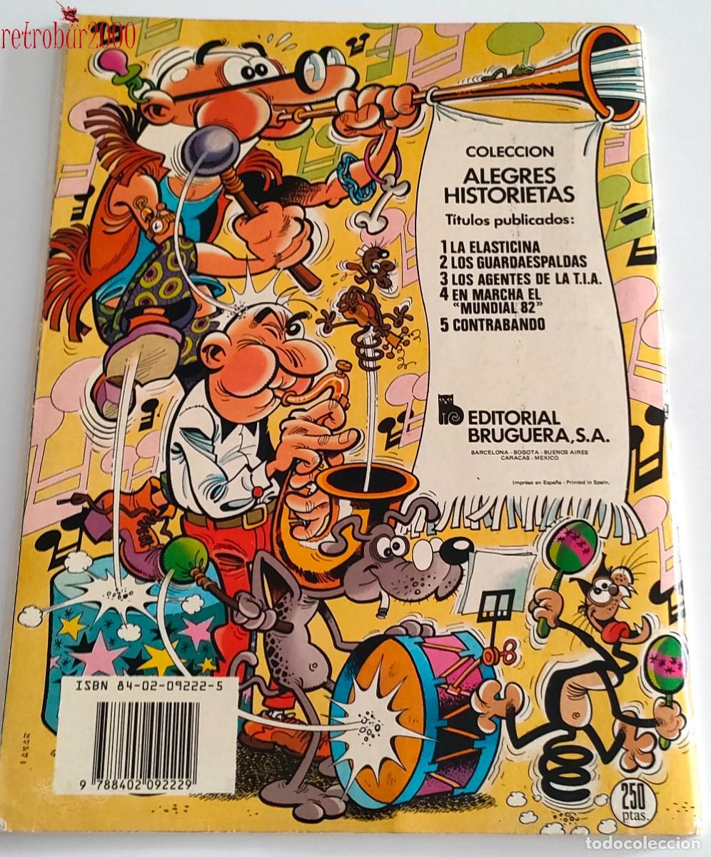 Tebeos: Mortadelo y Filem&oacute;n. Contrabando. Alegres Historietas. - Foto 2