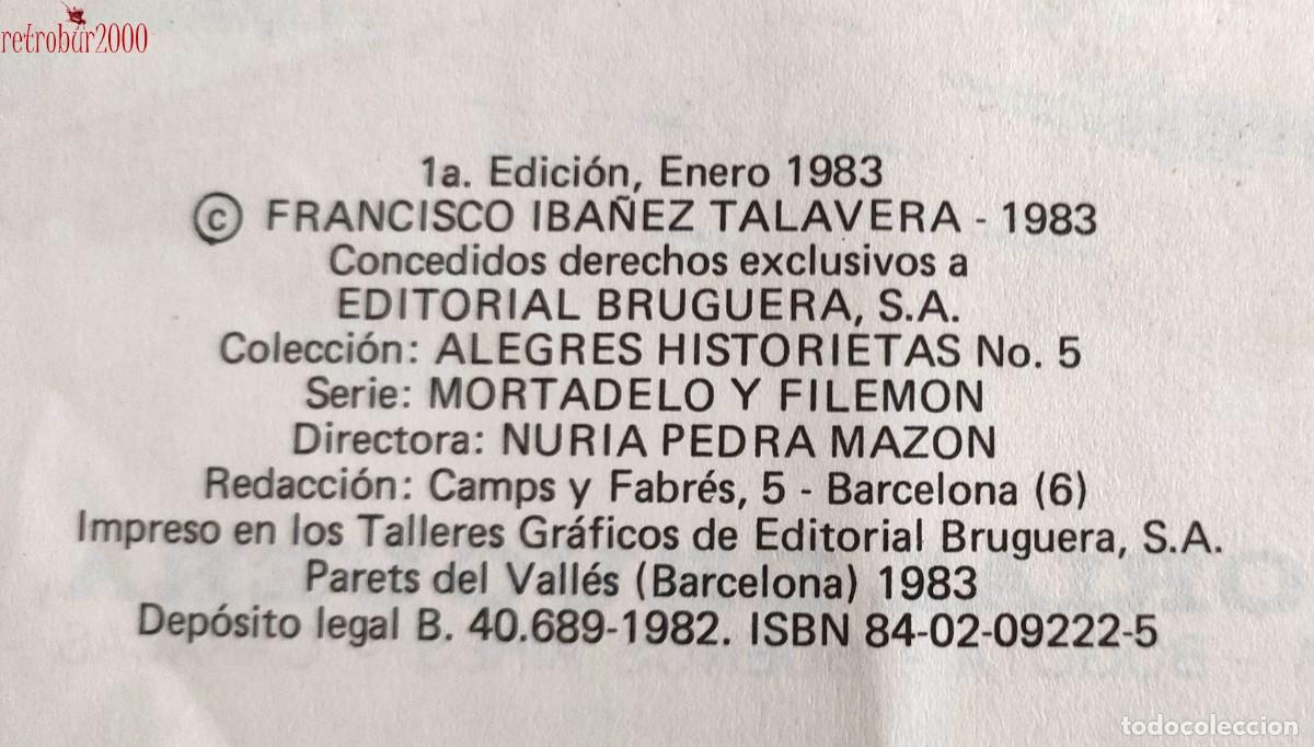 Tebeos: Mortadelo y Filem&oacute;n. Contrabando. Alegres Historietas. - Foto 6