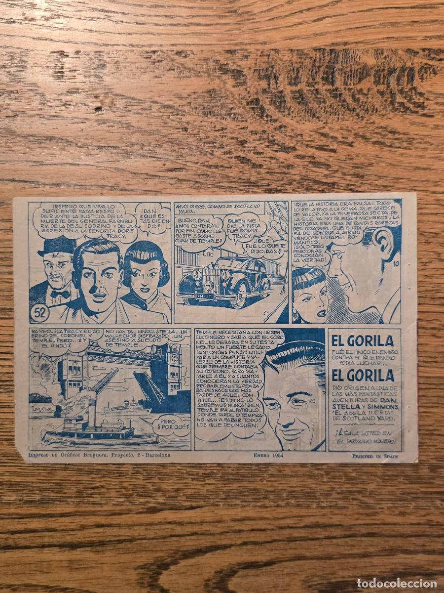 Tebeos: Inspector Dan n&deg; 52 (Bruguera 1951) - Foto 2