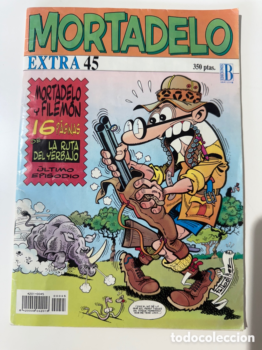 Tebeos: Mortadelo Extra 45 Mortadelo y Filem&oacute;n c&oacute;mic - Foto 1