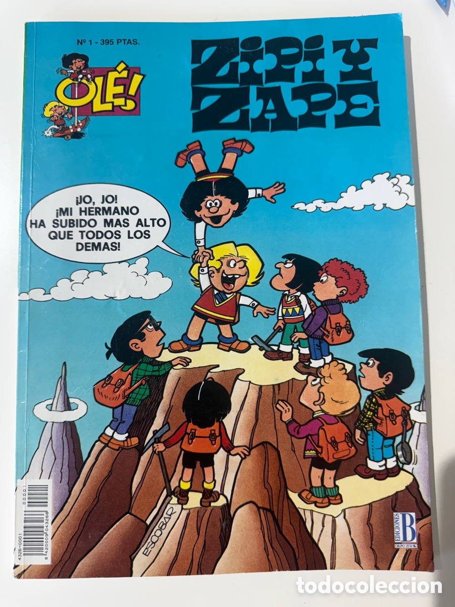 Tebeos: Zipi y Zape n1 c&oacute;mic Ediciones B - Foto 1