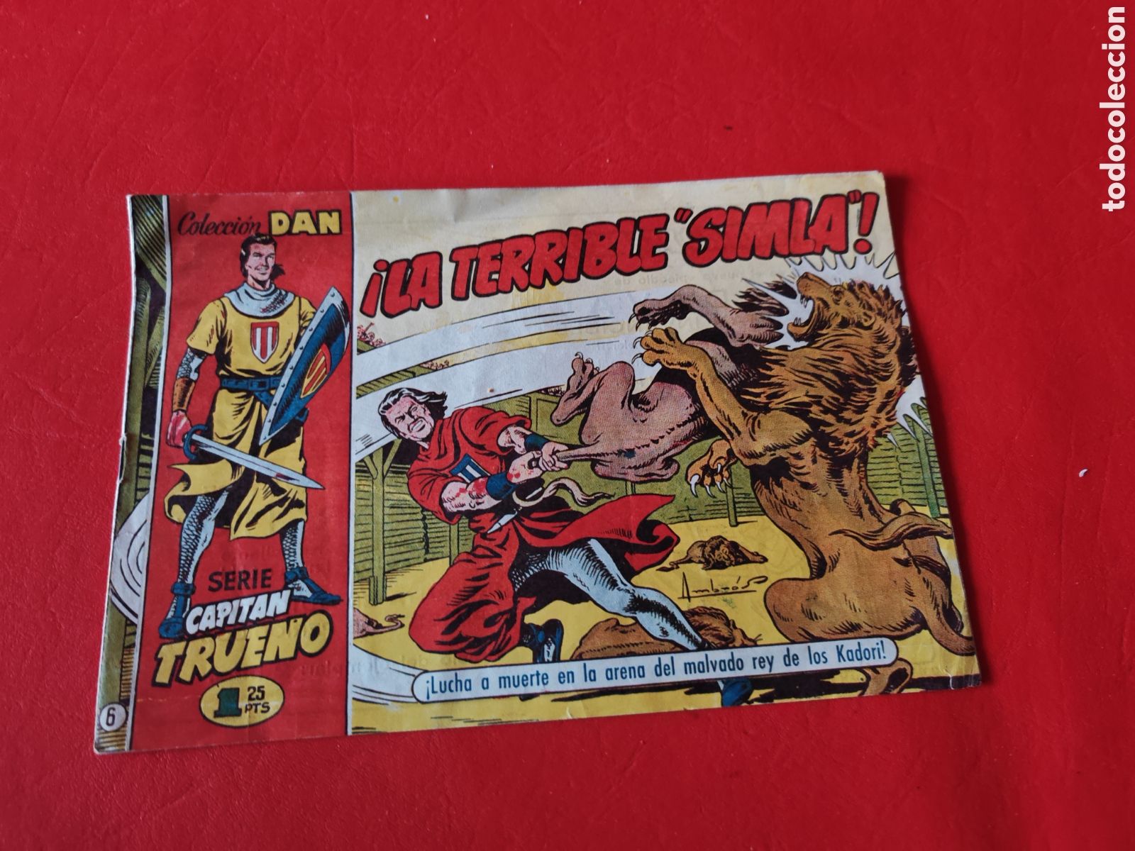 Tebeos: El capit&aacute;n trueno, N&ordm;6, la terrible simla - Foto 1