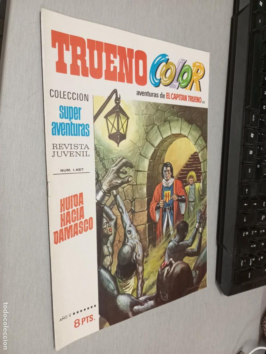 Tebeos: TRUENO COLOR N&ordm; 182 / 1&ordf; &Eacute;POCA - BRUGUERA