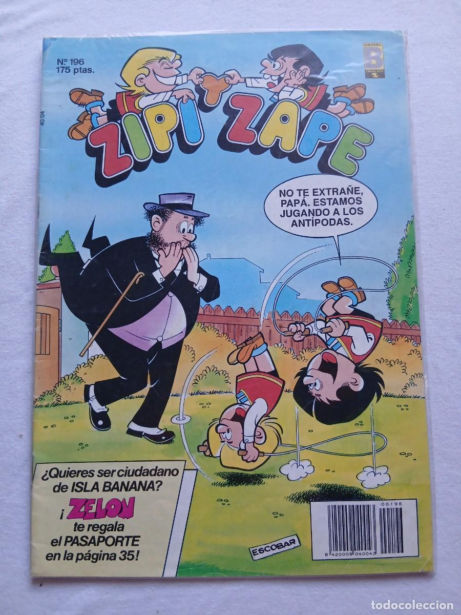 Tebeos: Zipi zape n&ordm; 196 estado normal - Foto 1
