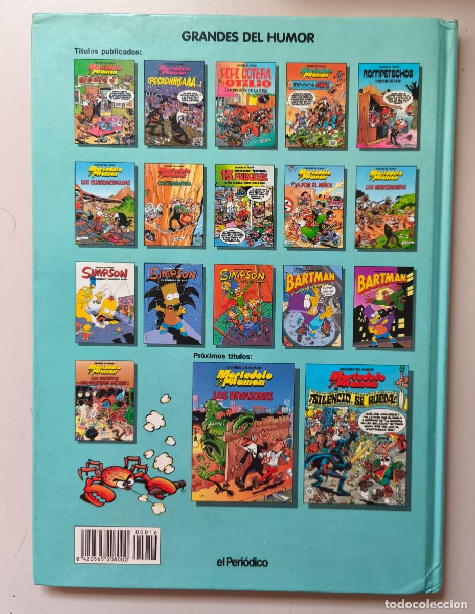 Tebeos: MORTADELO Y FILEMON, LOS INVENTOS DEL PROFESOR BACTERIO. 1996 - Foto 2