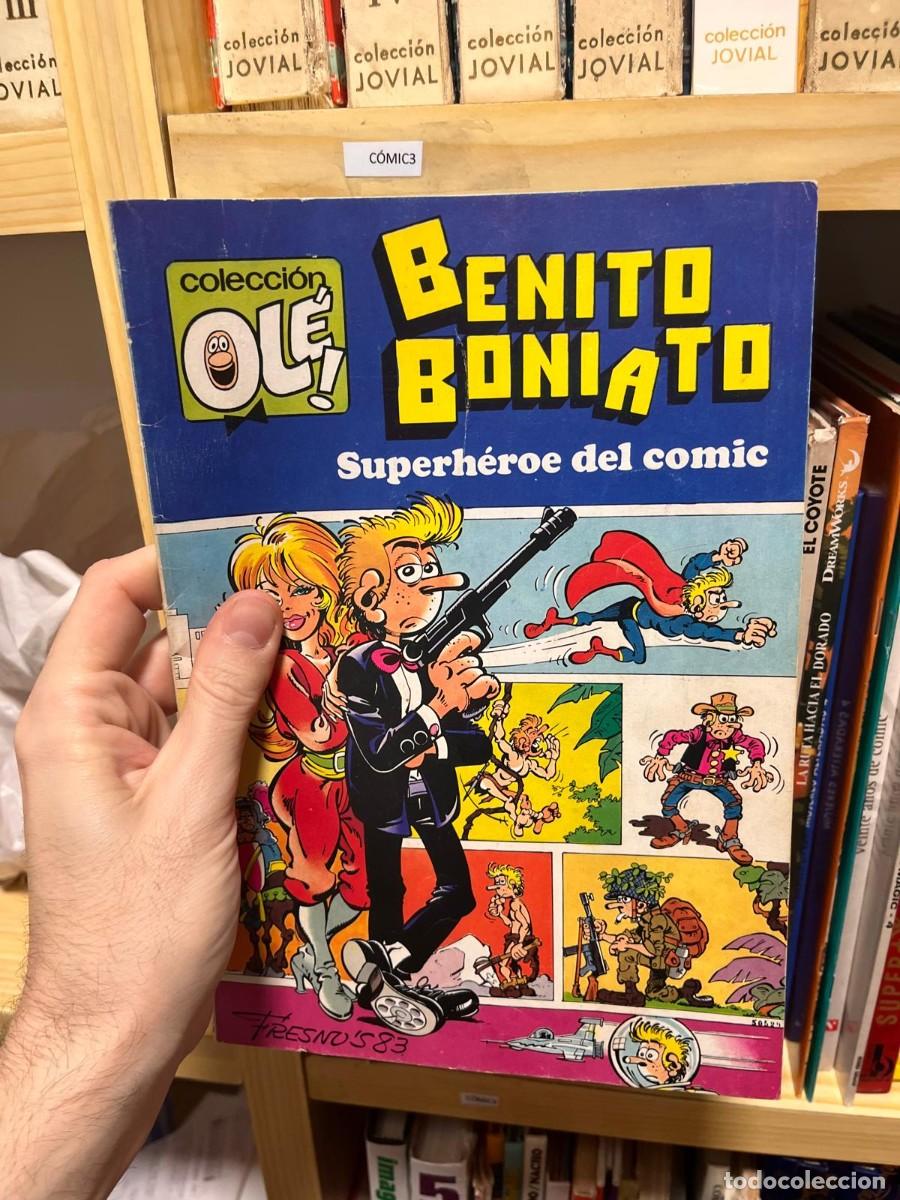 Tebeos: COMIC3 COLECCION OLE BENITO BONIATO SUPERHEROE DEL COMIC - Foto 1