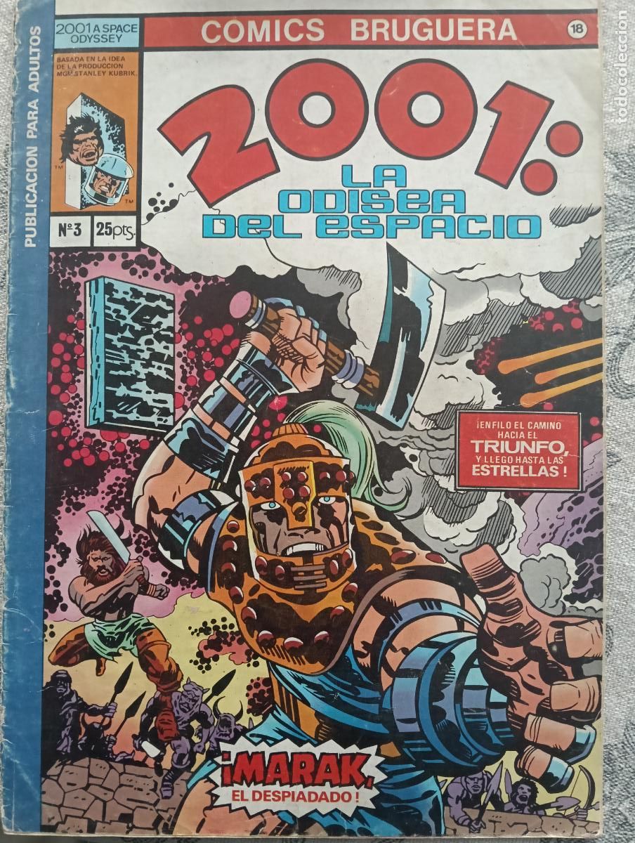 Tebeos: COMICS BRUGUERA. N&ordm; 18. 2001: LA ODISEA DEL ESPACIO. N&ordm; 3 - Foto 1