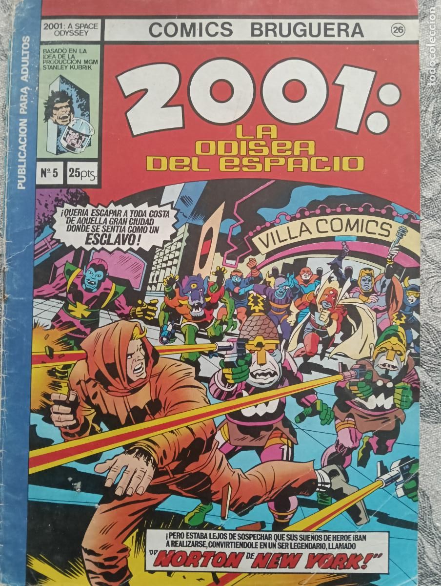Tebeos: COMICS BRUGUERA. N&ordm; 26 . 2001: LA ODISEA DEL ESPACIO. N&ordm; 5 - Foto 1