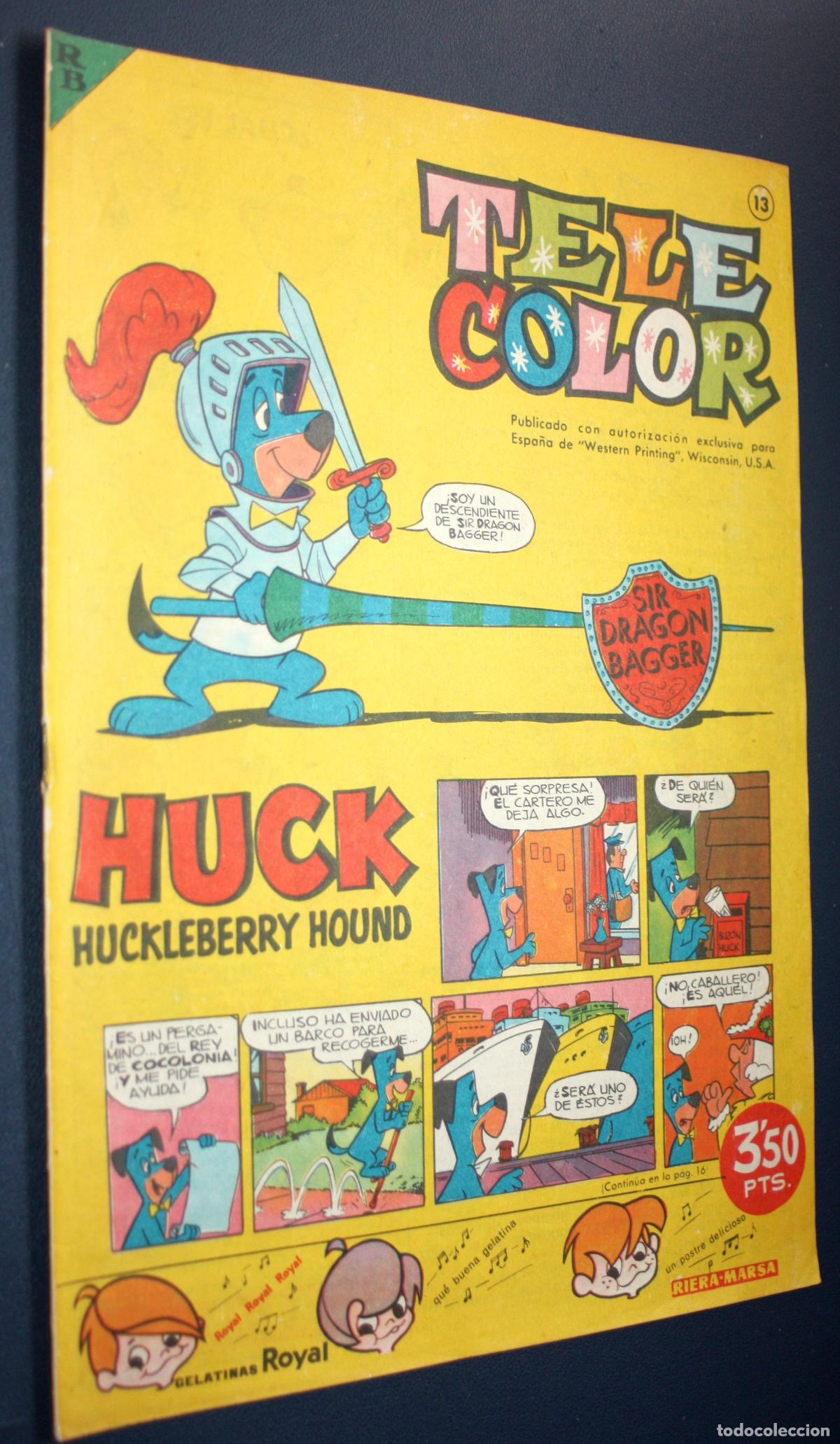 Tebeos: TELE COLOR n&ordm; 13 (subasta simultanea) - Foto 1