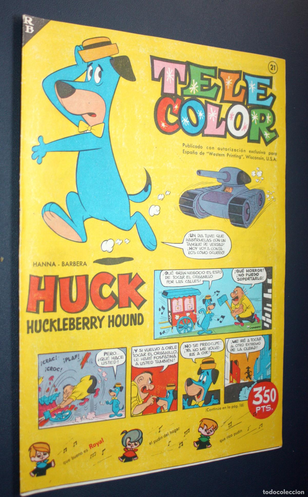 Tebeos: TELE COLOR n&ordm; 21 (subasta simultanea) - Foto 1