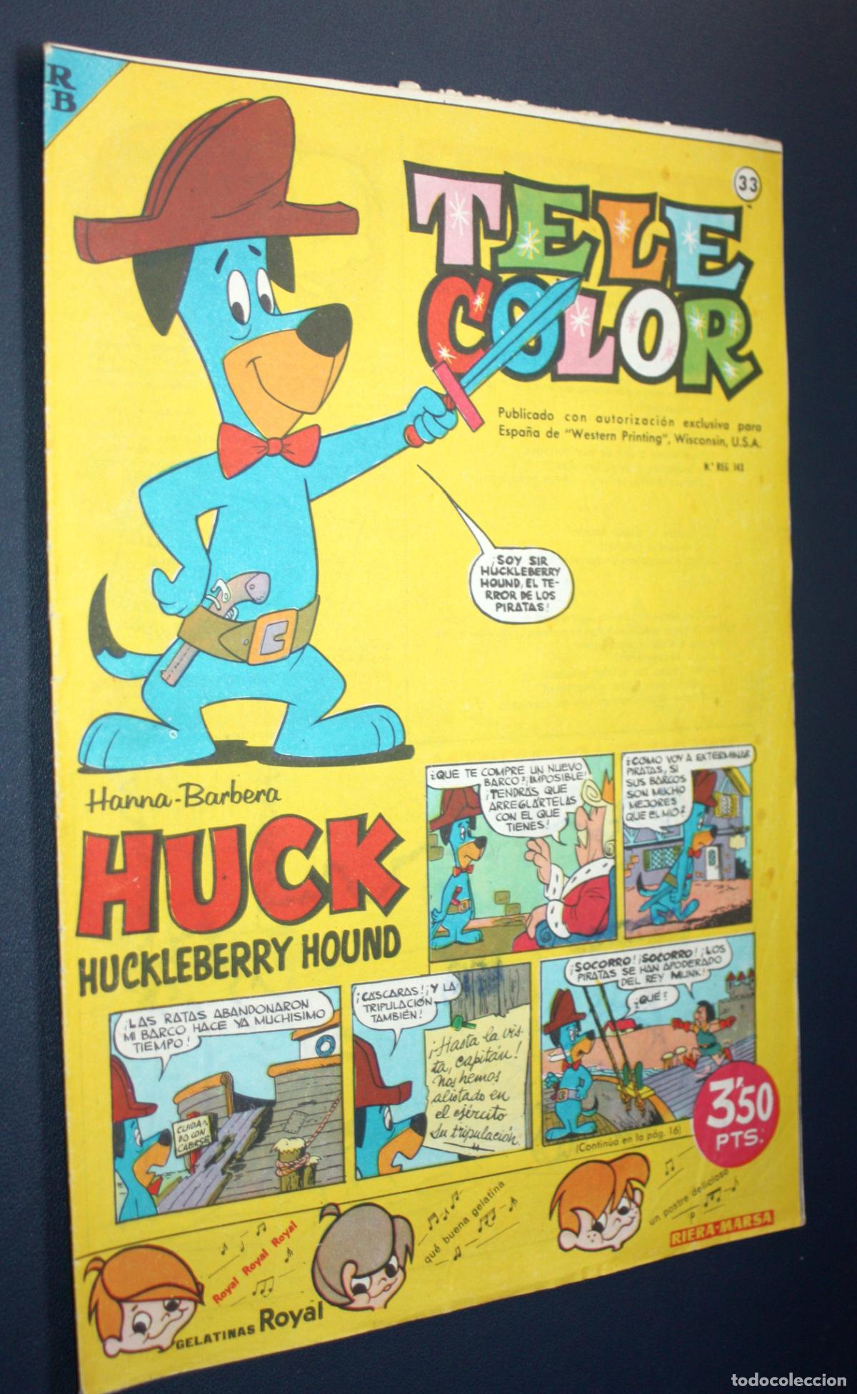 Tebeos: TELE COLOR n&ordm; 33 (subasta simultanea) - Foto 1