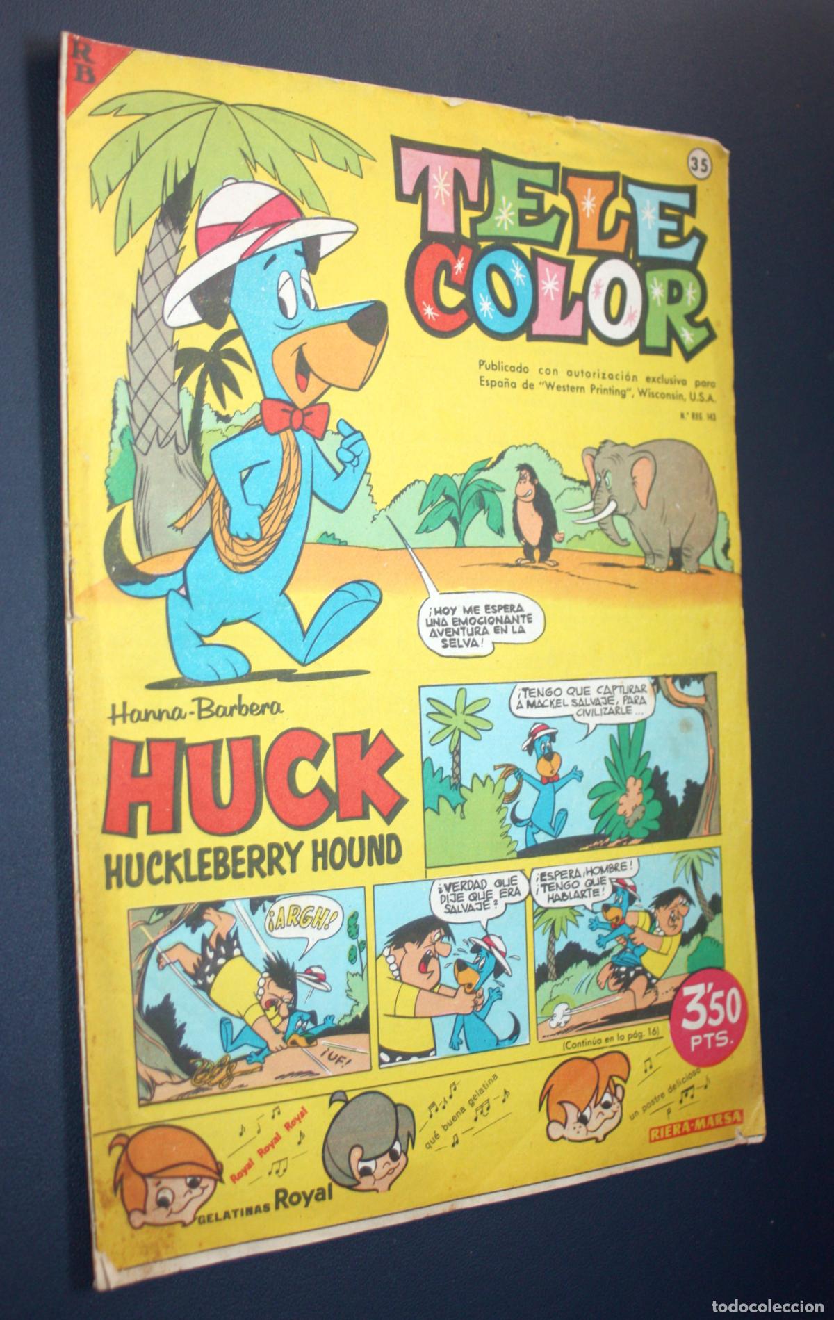 Tebeos: TELE COLOR n&ordm; 35 (subasta simultanea) - Foto 1