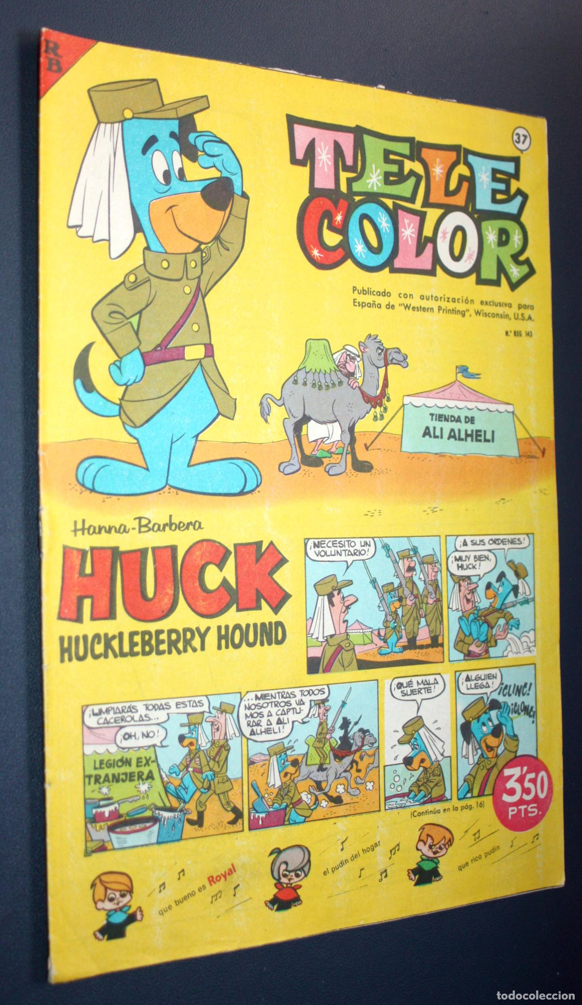 Tebeos: TELE COLOR n&ordm; 37 (subasta simultanea) - Foto 1