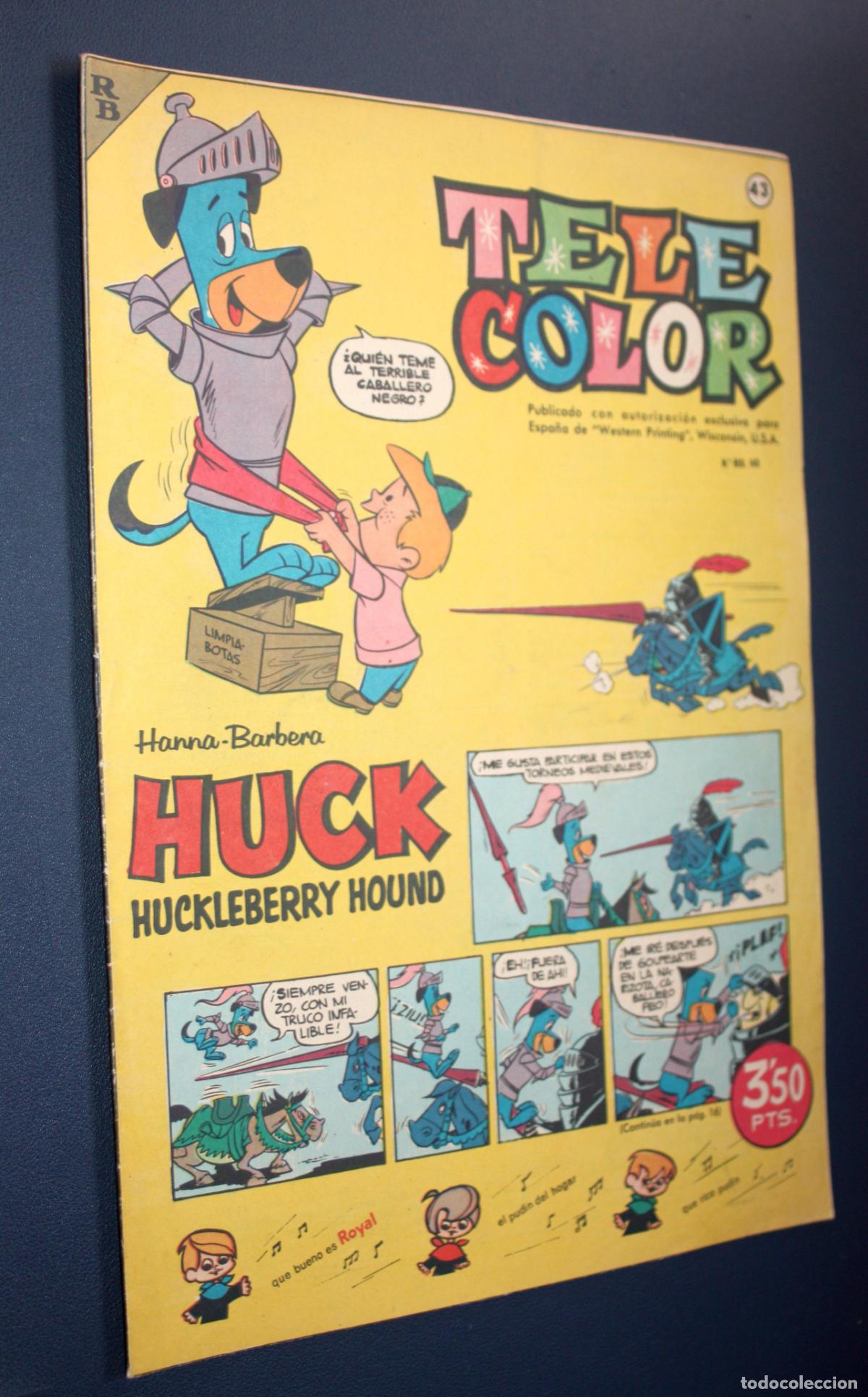 Tebeos: TELE COLOR n&ordm; 43 (subasta simultanea) - Foto 1