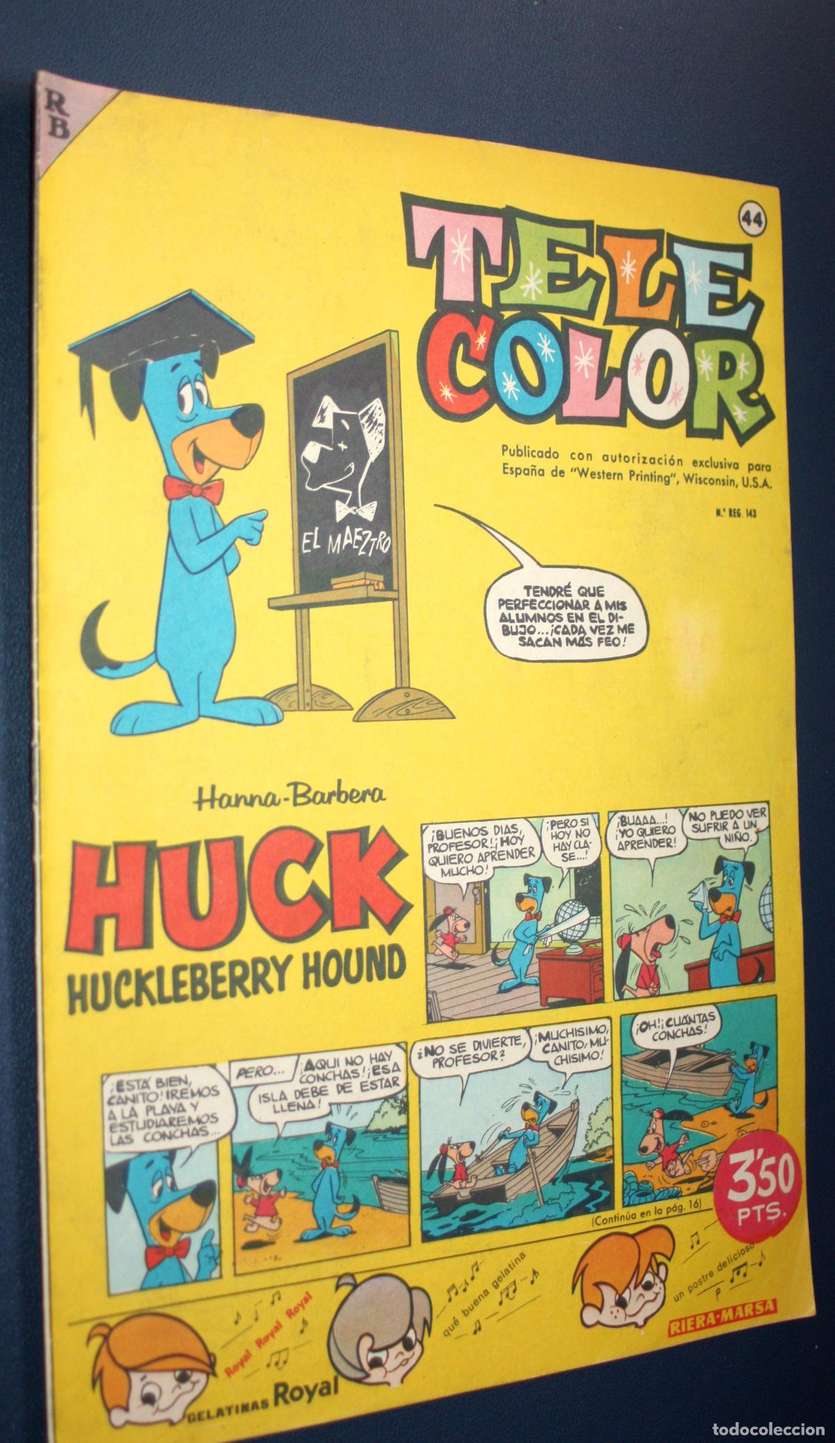 Tebeos: TELE COLOR n&ordm; 44 (subasta simultanea) - Foto 1