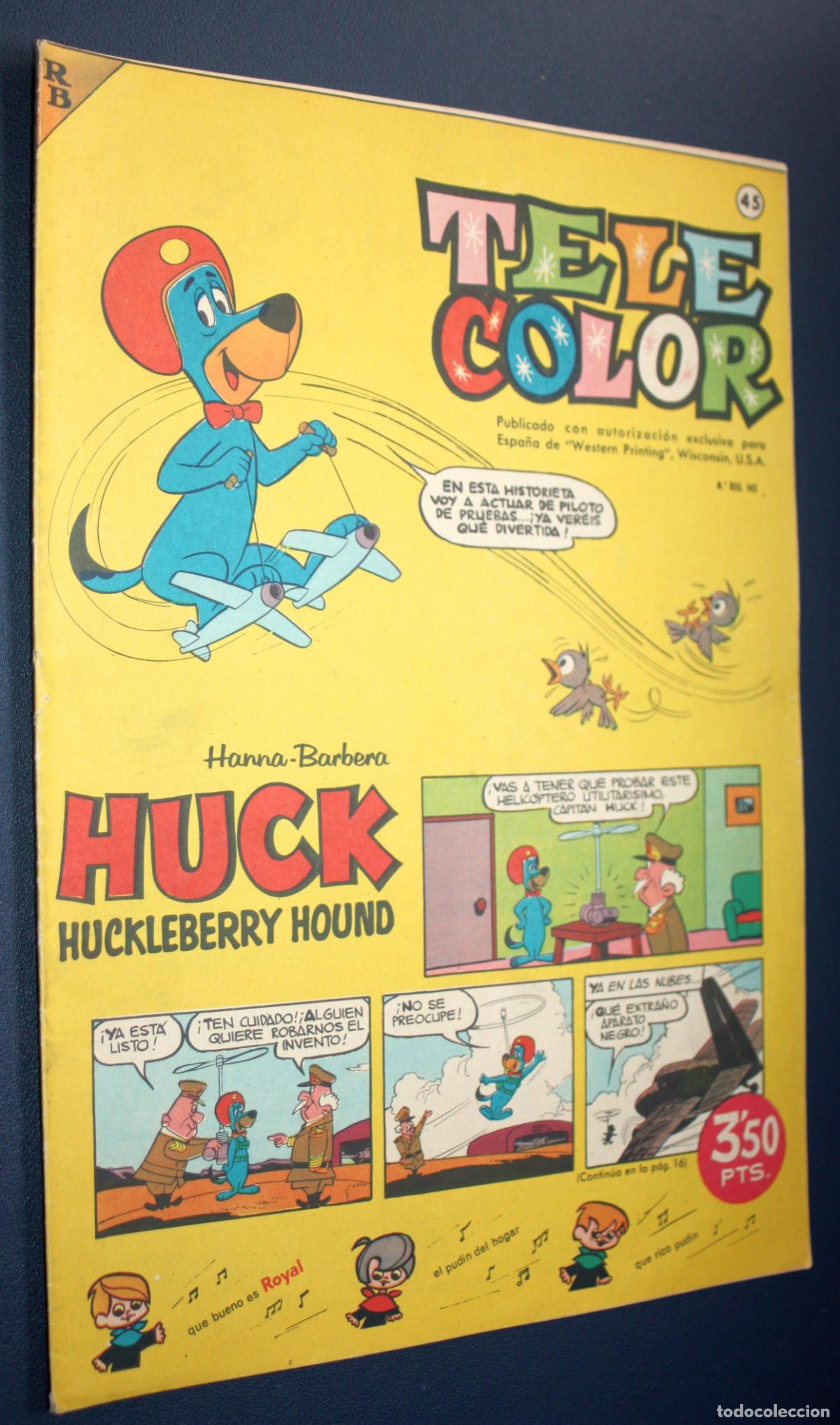 Tebeos: TELE COLOR n&ordm; 45 (subasta simultanea) - Foto 1
