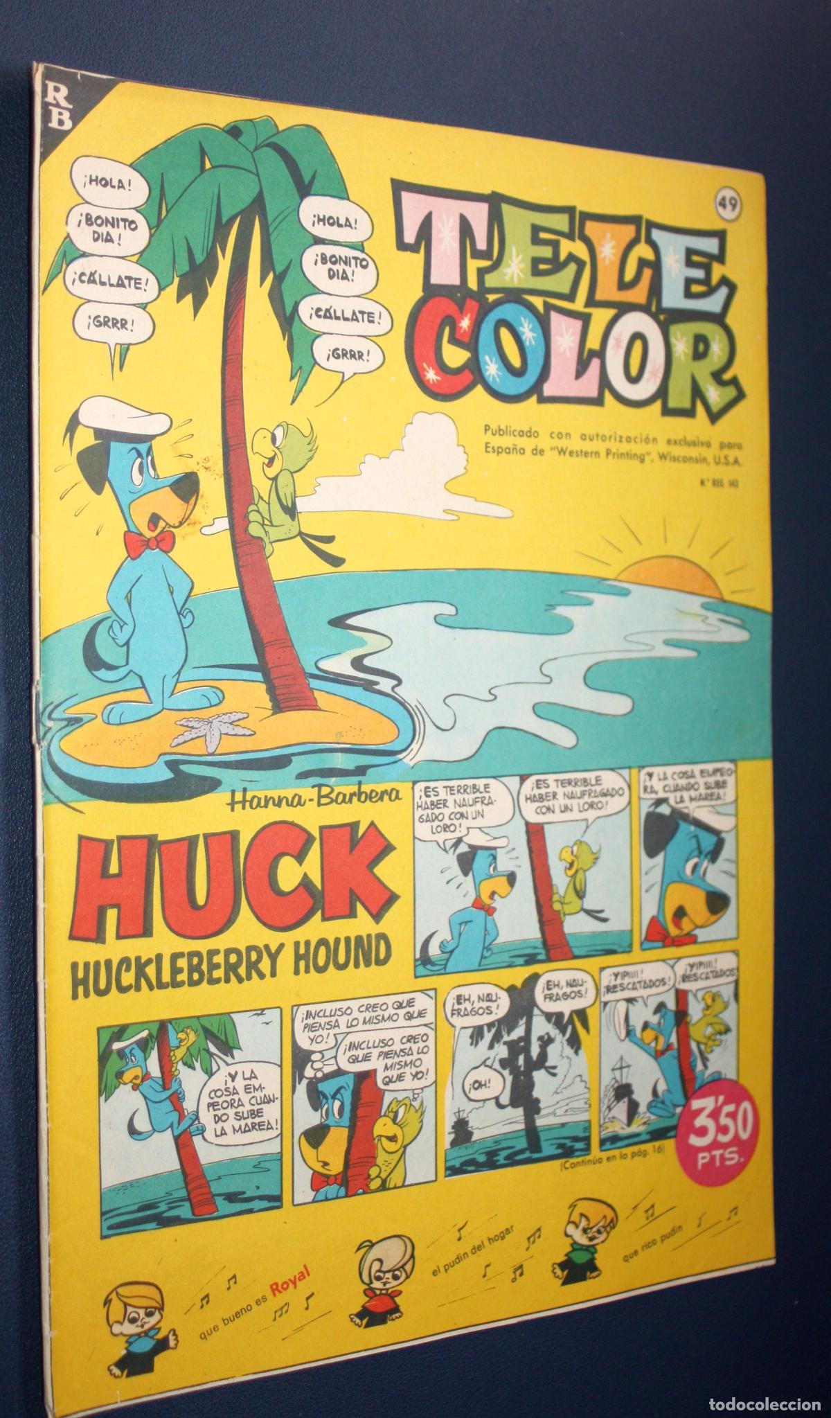 Tebeos: TELE COLOR n&ordm; 49 (subasta simultanea) - Foto 1