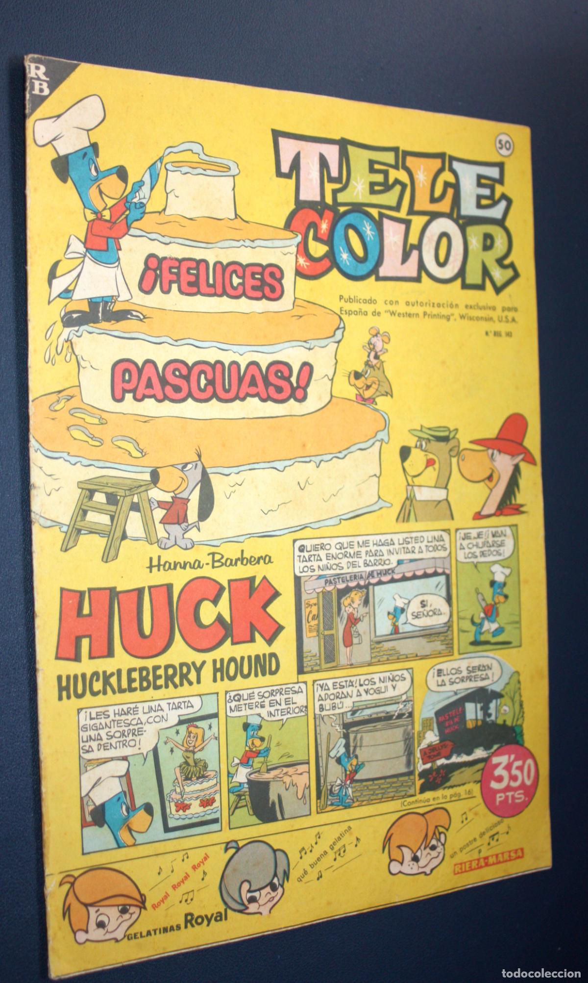 Tebeos: TELE COLOR n&ordm; 50 (subasta simultanea) - Foto 1