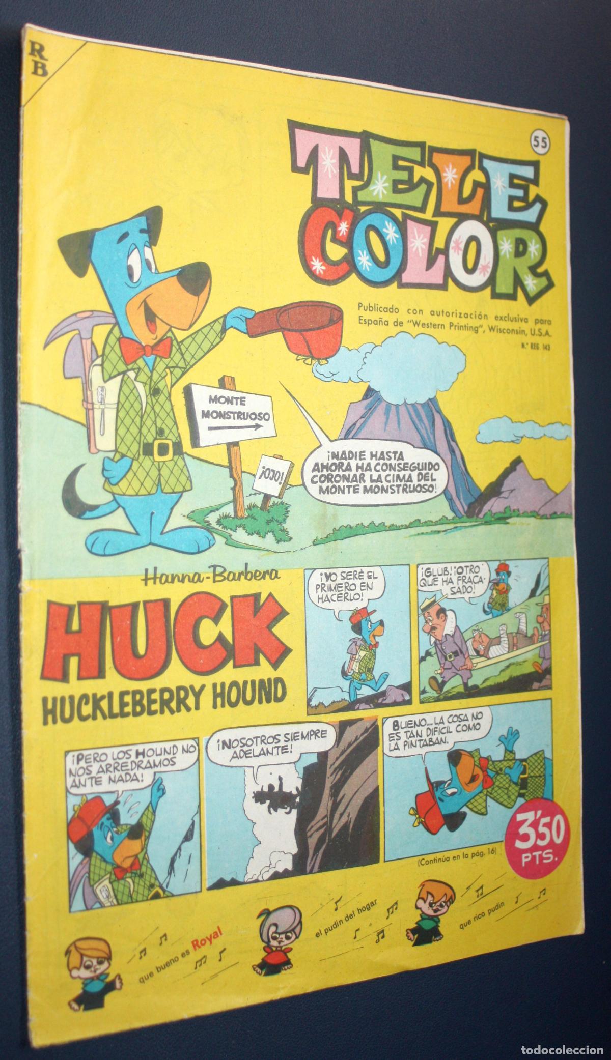 Tebeos: TELE COLOR n&ordm; 55 (subasta simultanea) - Foto 1