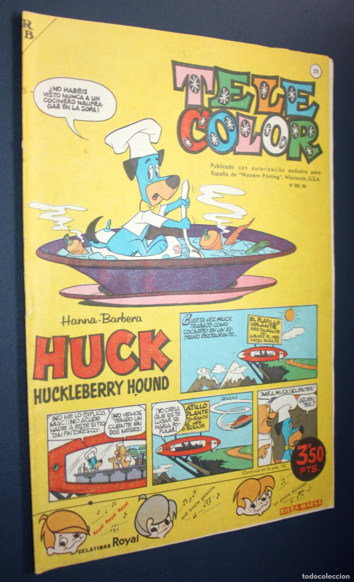 Tebeos: TELE COLOR n&ordm; 58 (subasta simultanea) - Foto 1