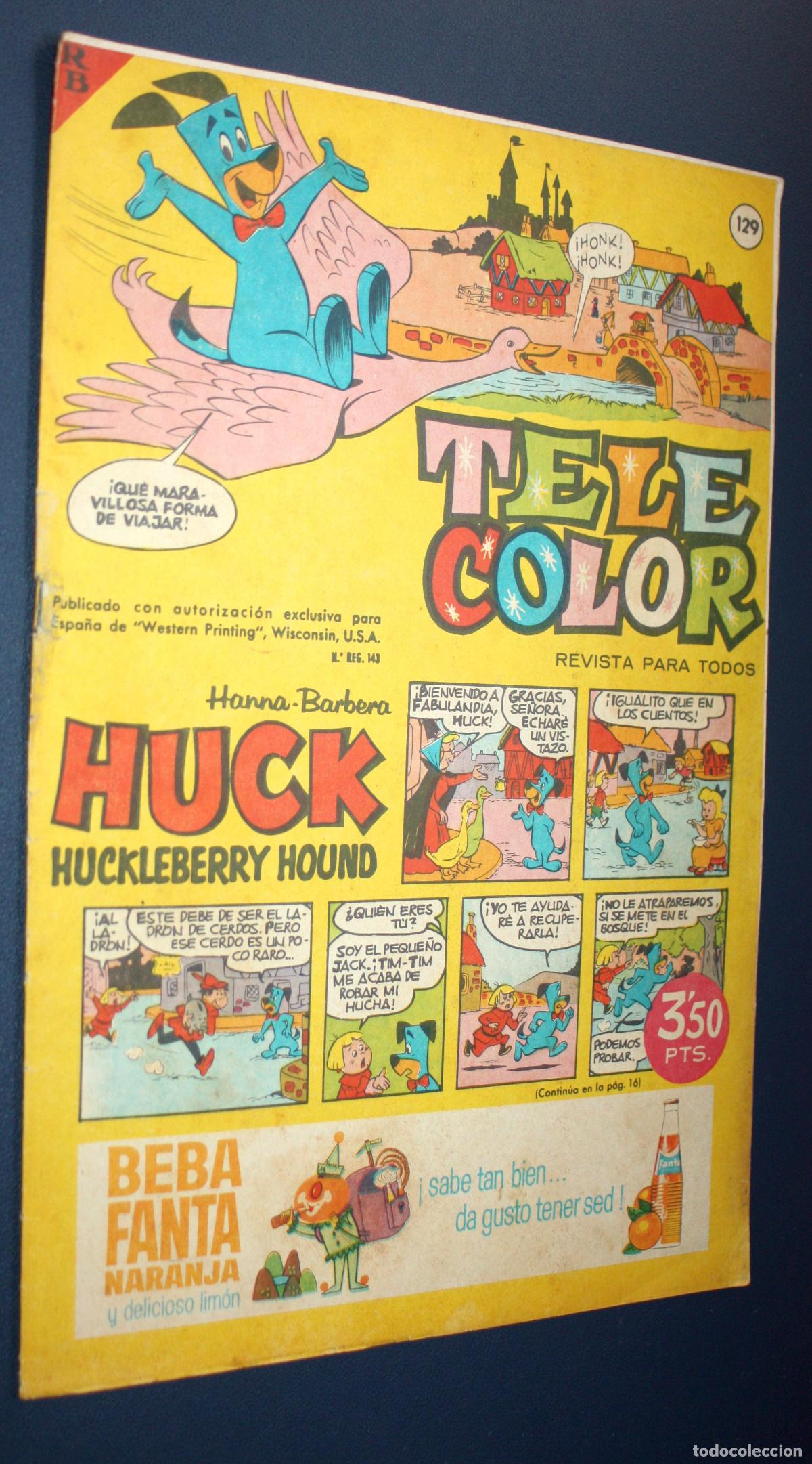 Tebeos: TELE COLOR n&ordm; 129 (subasta simultanea) - Foto 1