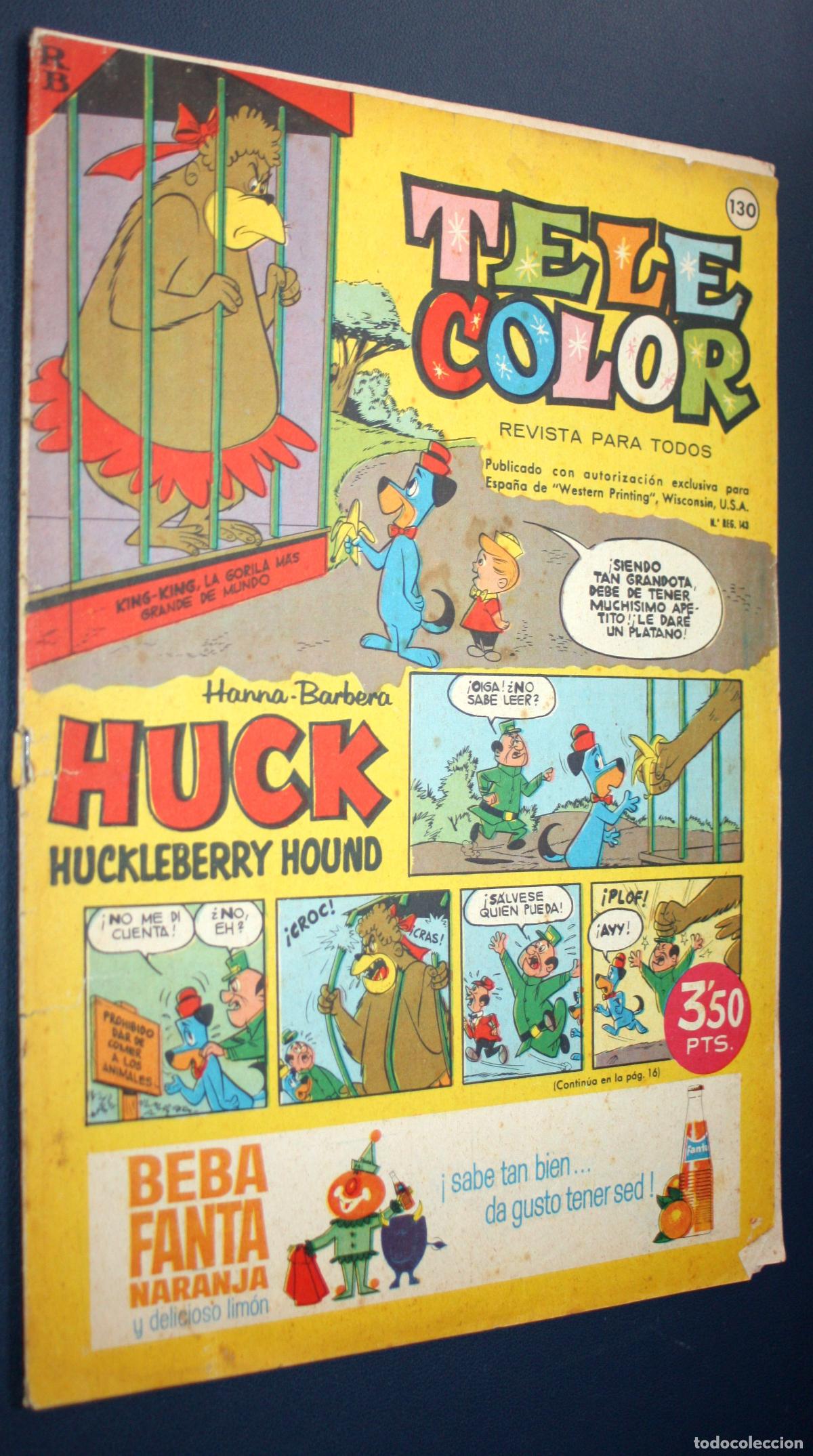Tebeos: TELE COLOR n&ordm; 130 (subasta simultanea) - Foto 1