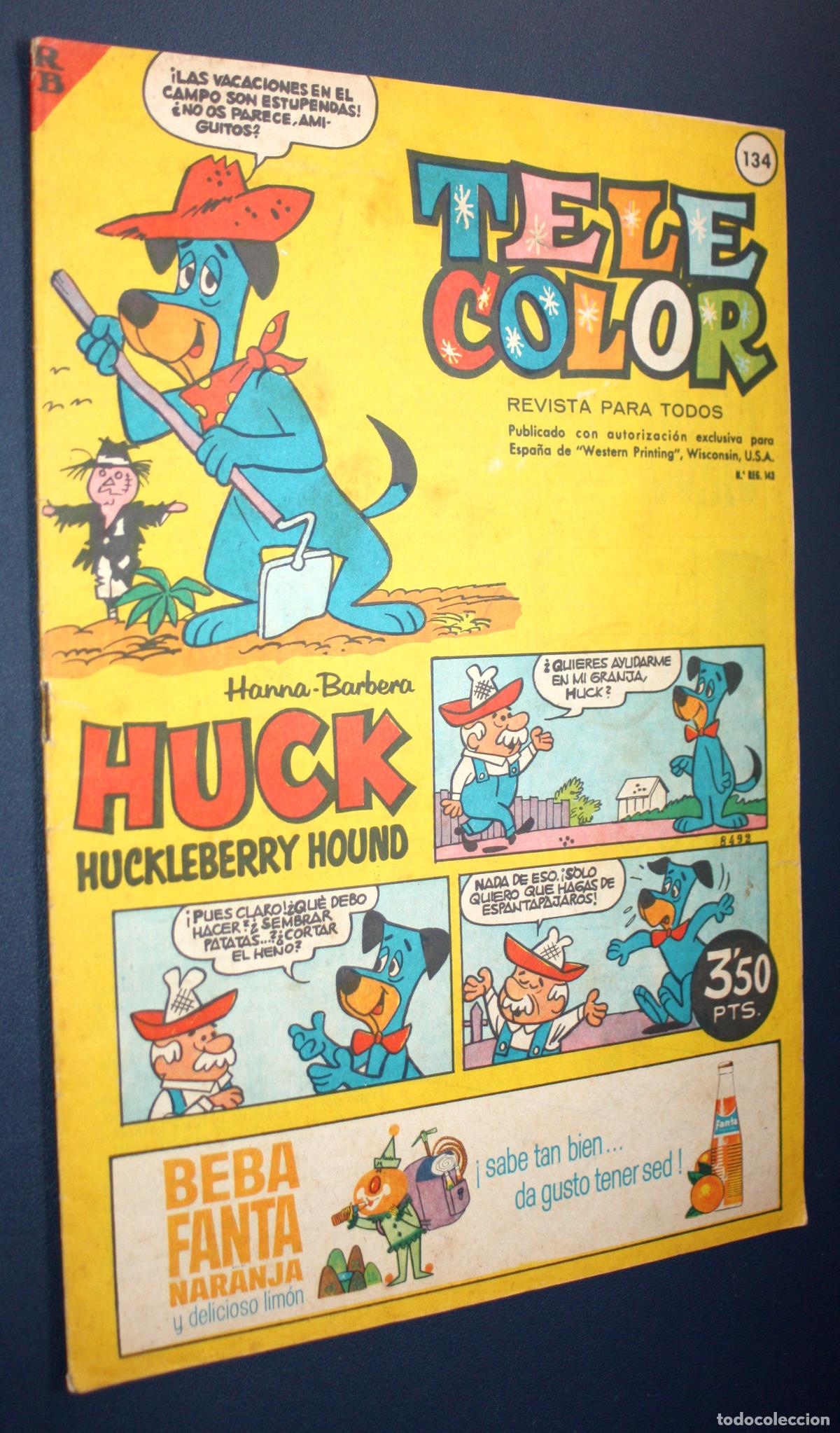 Tebeos: TELE COLOR n&ordm; 134 (subasta simultanea) - Foto 1