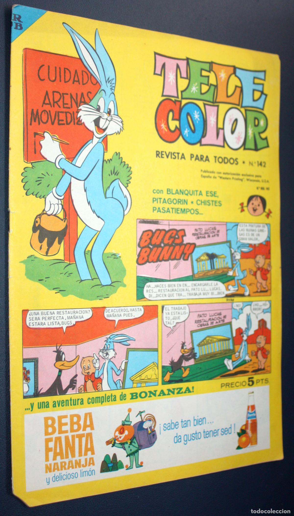 Tebeos: TELE COLOR n&ordm; 142 (subasta simultanea) - Foto 1